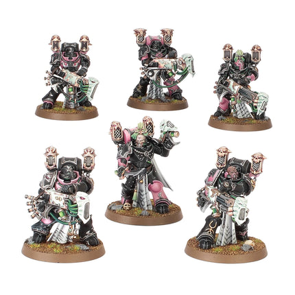 Emperors Children Noise Marines box art, official Games Workshop packaging
