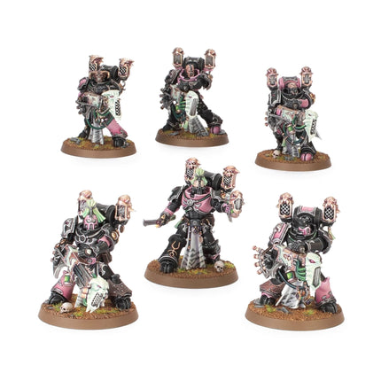 Emperors Children Noise Marine miniature detail, unpainted