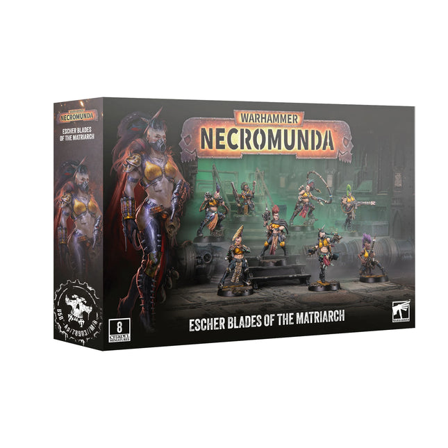 Necromunda Escher Blades of the Matriarch box art