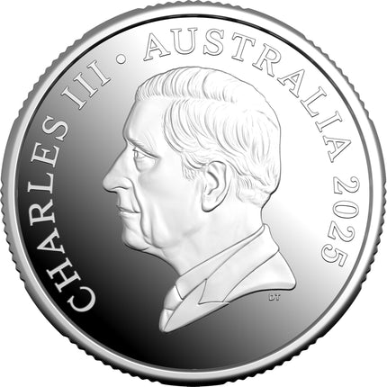 a silver coin with a picture of a man's face