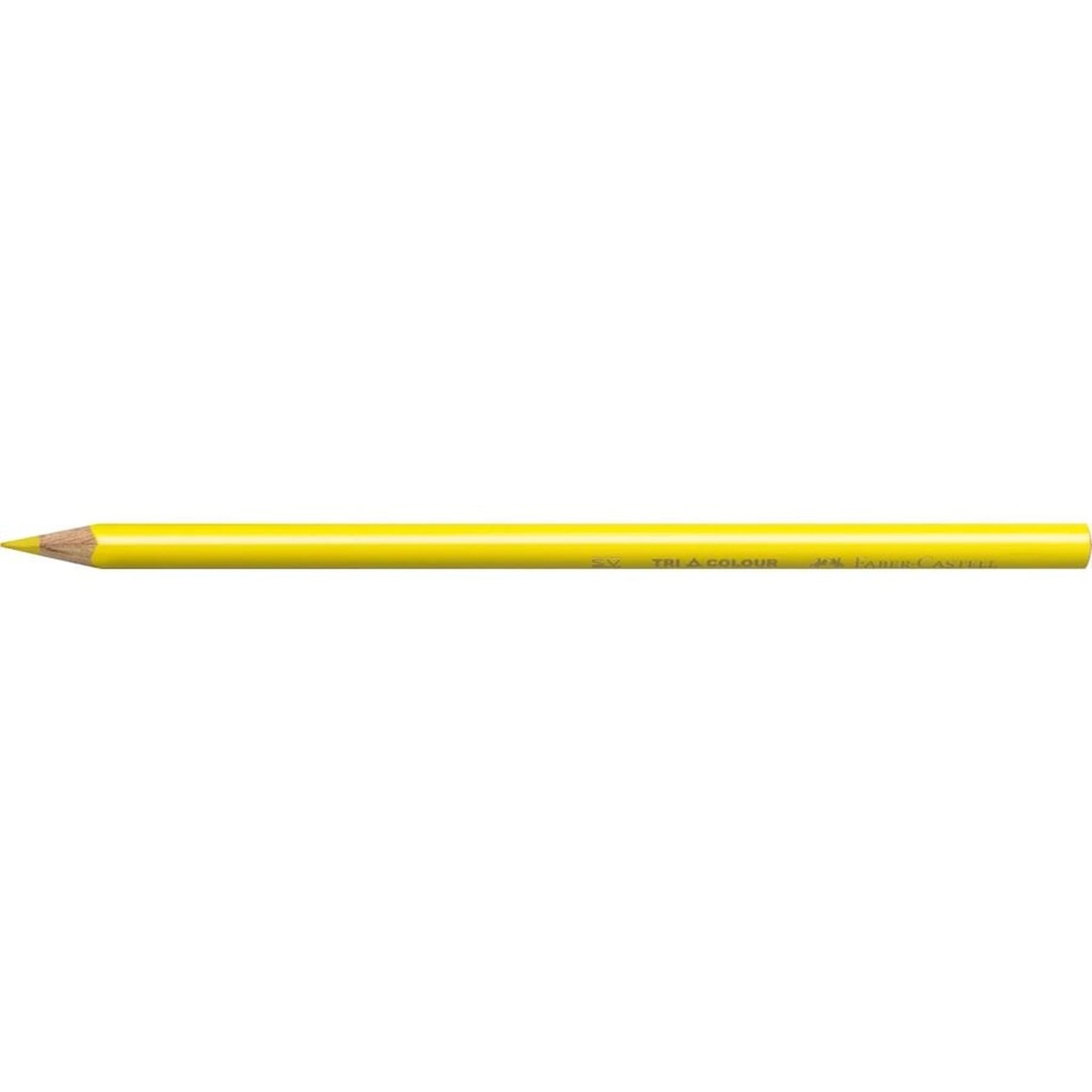 Faber-Castell Triangular Colouring Pencils pack detail