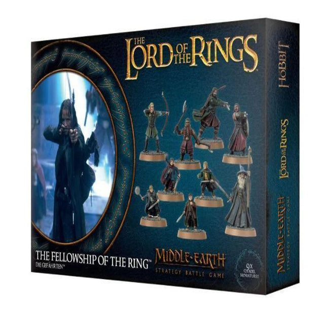 Lord of the Rings Fellowship of the Ring box art