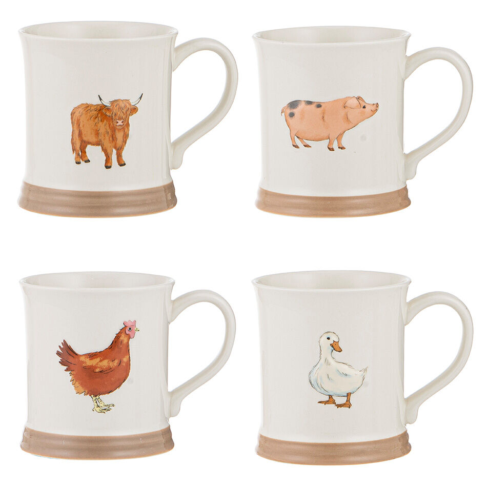 Farm Friends 4 Pack Mug