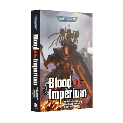 a book cover for blood of the imperium