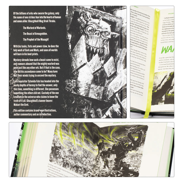 Prophet of the Waaagh! illustrated edition interior artwork spread