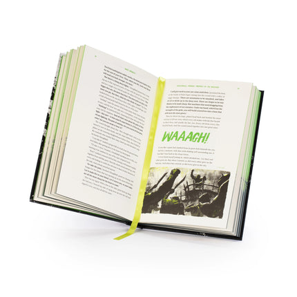 Prophet of the Waaagh! illustrated edition annotated page spread