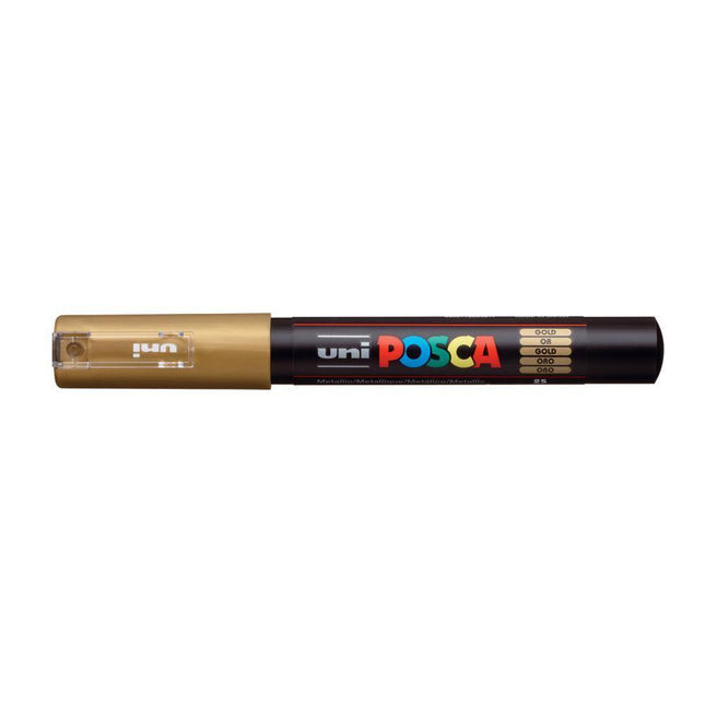 POSCA PC-1M Extra Fine Paint Marker - Gold