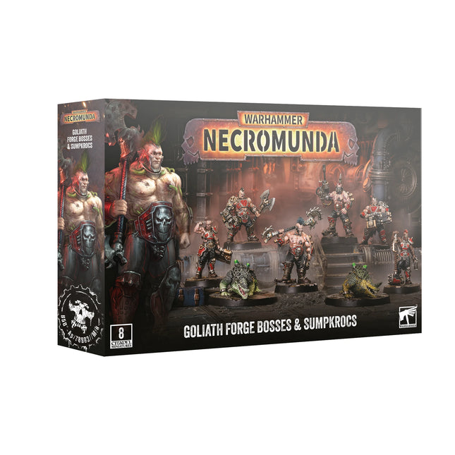 Necromunda Goliath Forge Bosses & Sumpkrocs box art