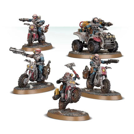 Genestealer Cults Atalan Jackals miniatures, unpainted