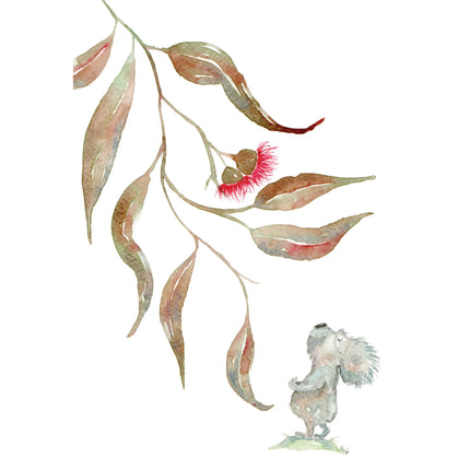 Gum Nuts Greeting Card - Patchworkdog Designs