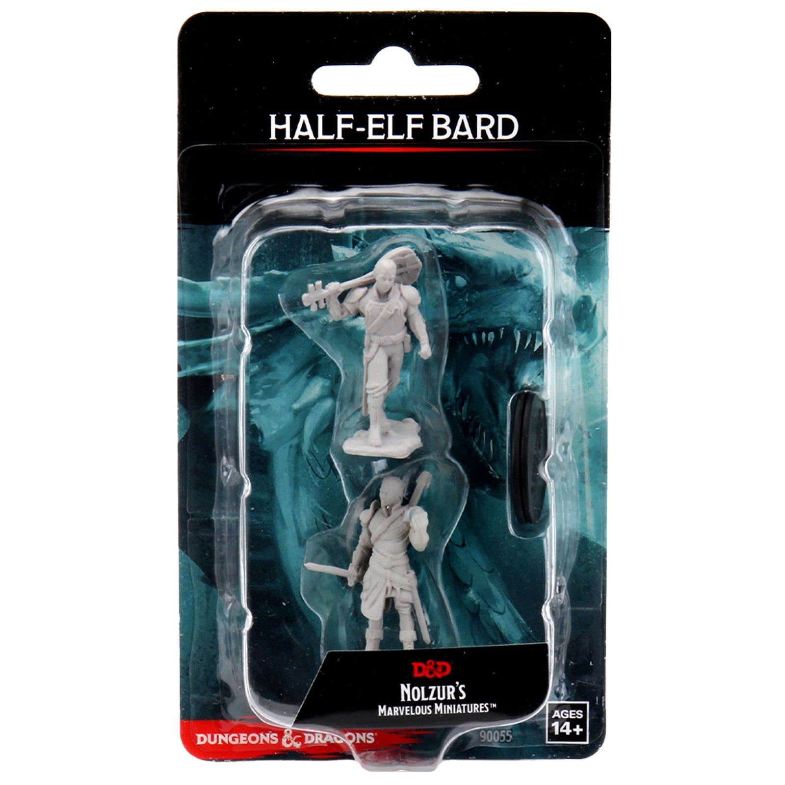 D&D Nolzurs Miniature - Half-Elf Bard