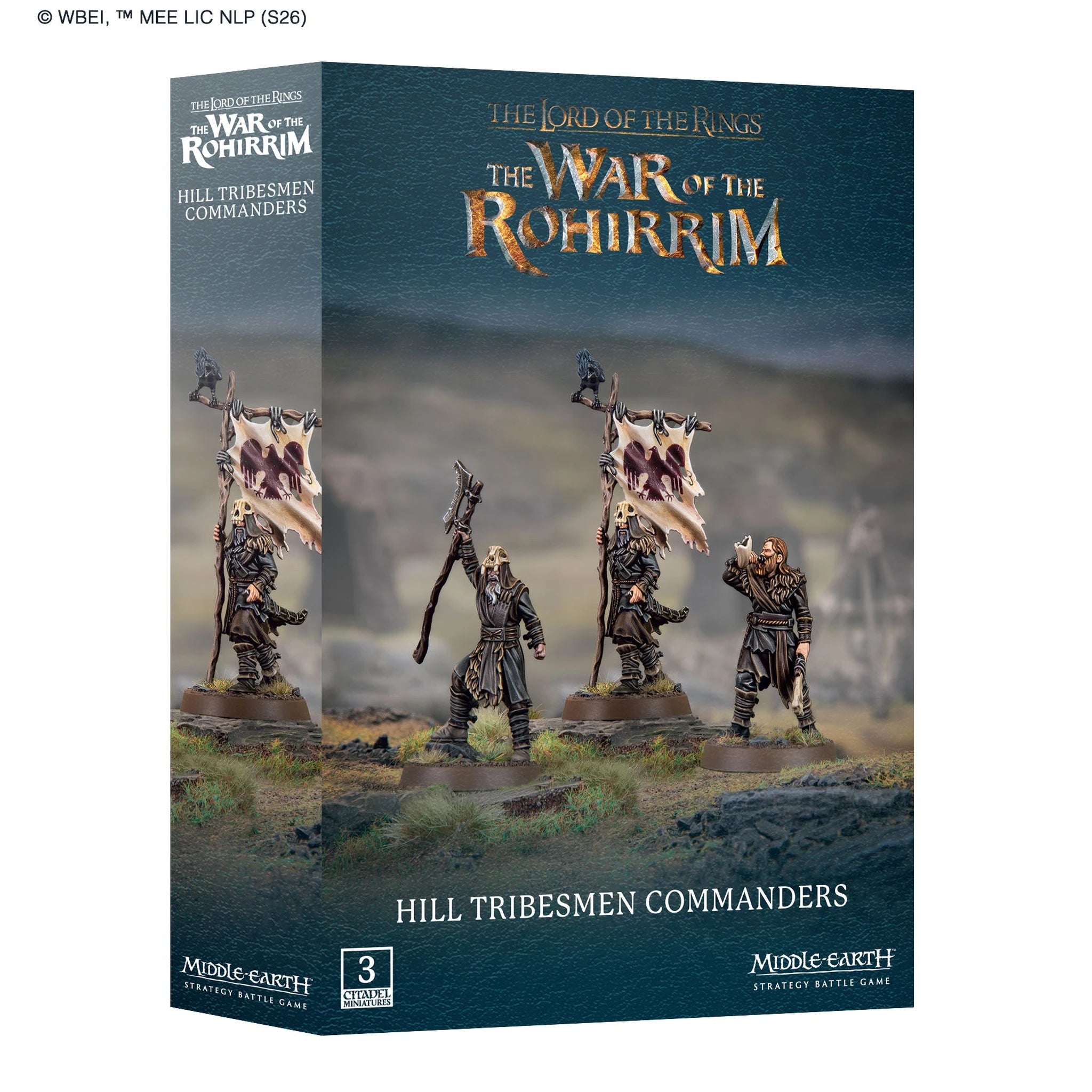 Hill Tribesmen Commanders miniatures