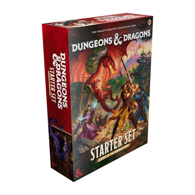 Heroes of the Borderlands starter set box, angled front view