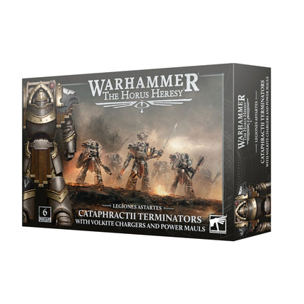 Legion Astartes - Cataphractii Terminators with Volkite Chargers and Power Mauls (31-144)