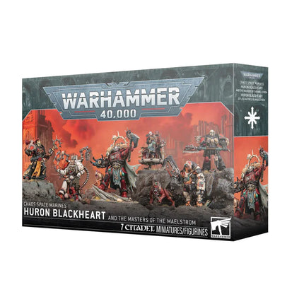 Chaos Space Marines - Huron Blackheart and the Masters of the Maelstrom (43-110)