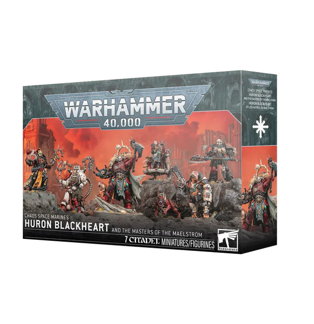 Chaos Space Marines - Huron Blackheart and the Masters of the Maelstrom (43-110)