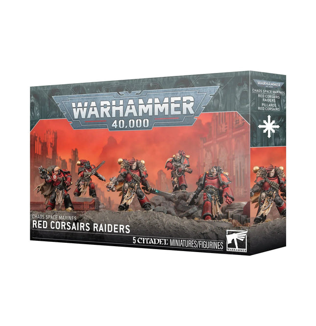 Chaos Space Marines - Red Corsairs Raiders (43-113)