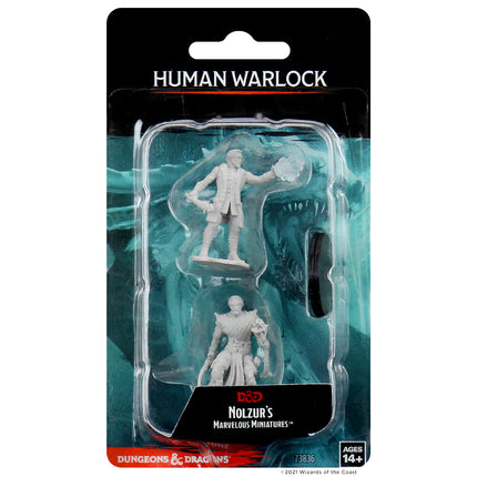 D&D Nolzurs Miniature - Human Warlock