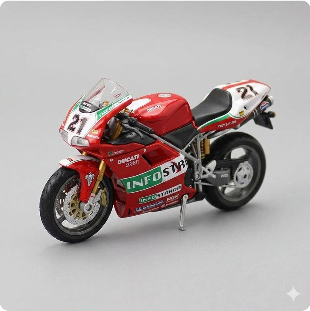Racing Bikes Collection Issue 17 - Troy Bayliss - Ducati 996R 2001