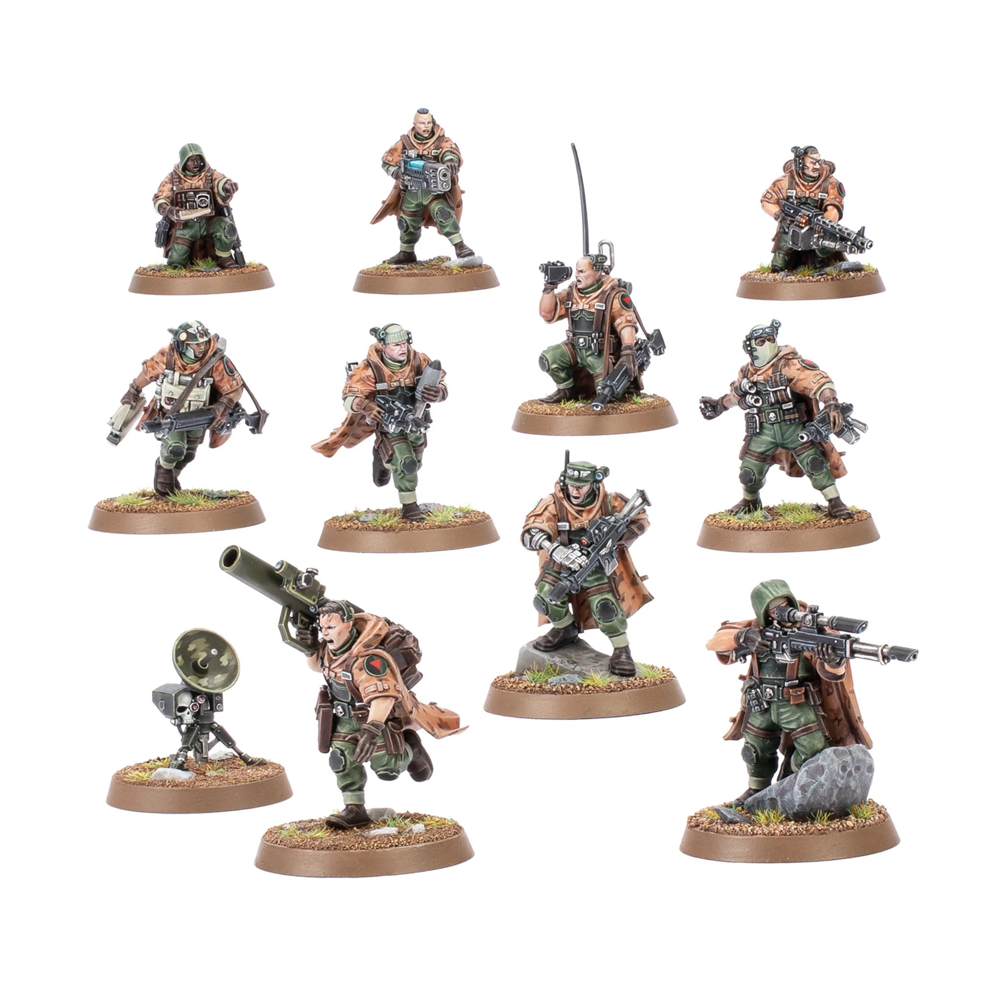 Kill Team Astra Militarum Spectre Squad box art, official Games Workshop packaging