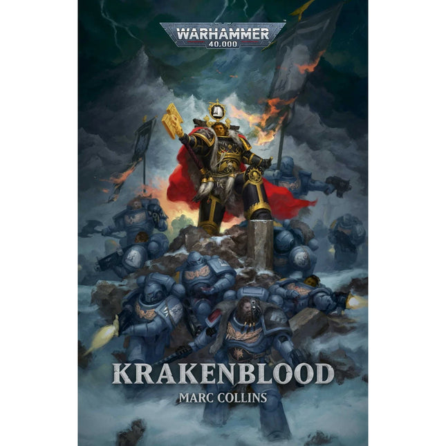 Krakenblood paperback cover by Marc Collins