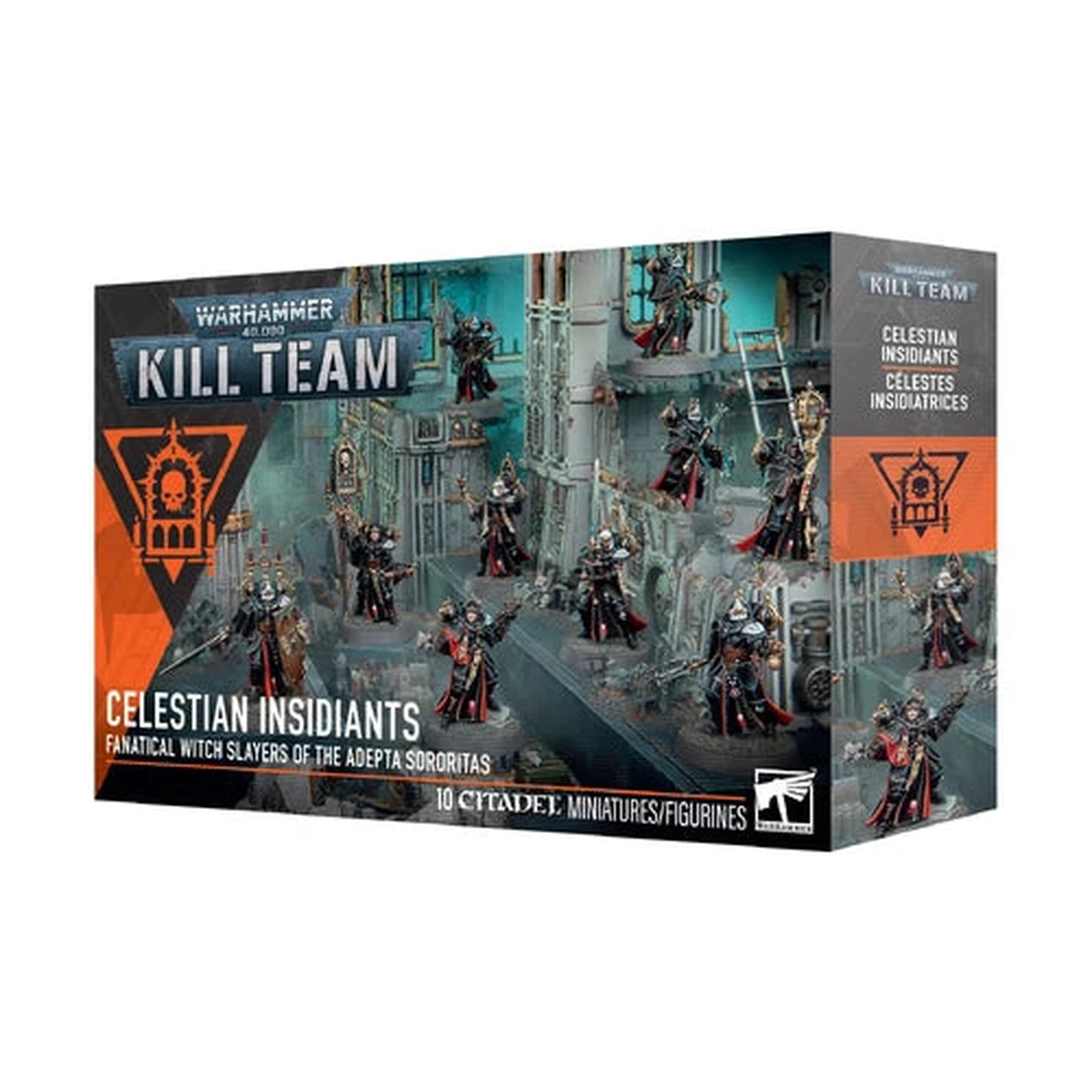 Kill Team Adepta Sororitas Celestian Insidiants miniatures