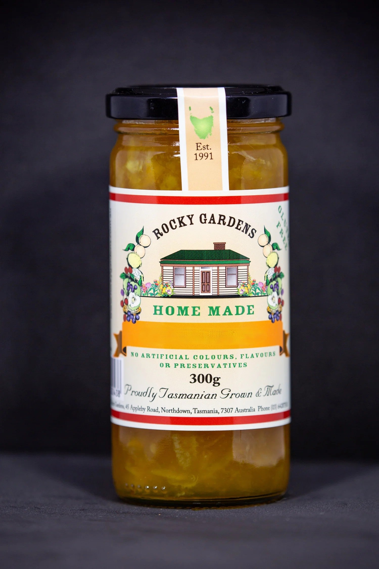 Lemon Ginger and Melon Jam 300g by Rocky Gardens
