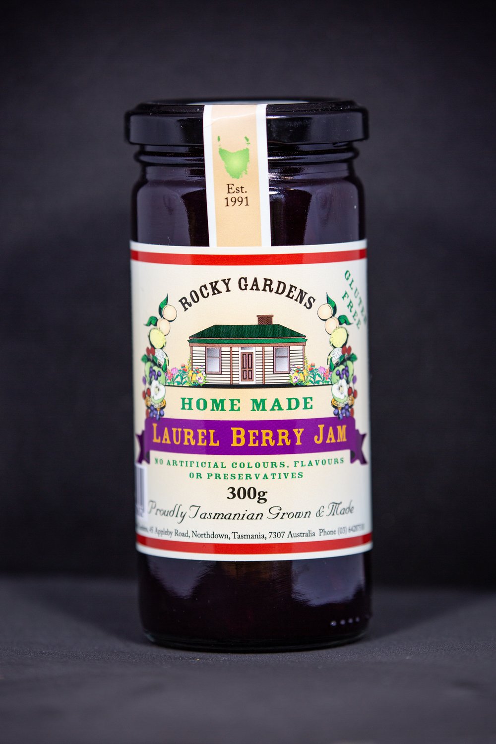 Laurelberry Jam 180g by Rocky Gardens
