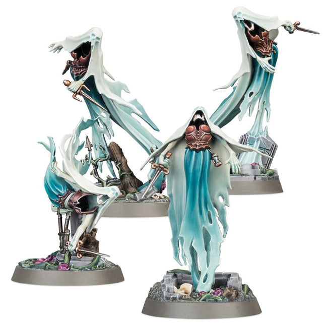 Nighthaunt Myrmourn Banshees box art, official Games Workshop packaging