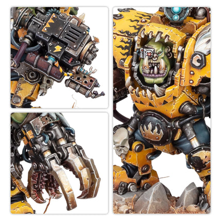 Nazdreg Kustom Blasta X and Moonchewa power klaw detail views