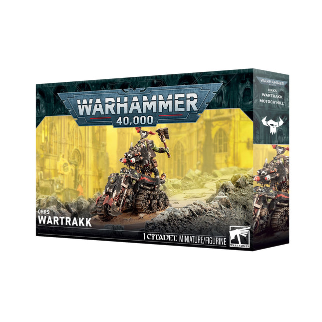 Orks Wartrakk box art, official Games Workshop packaging