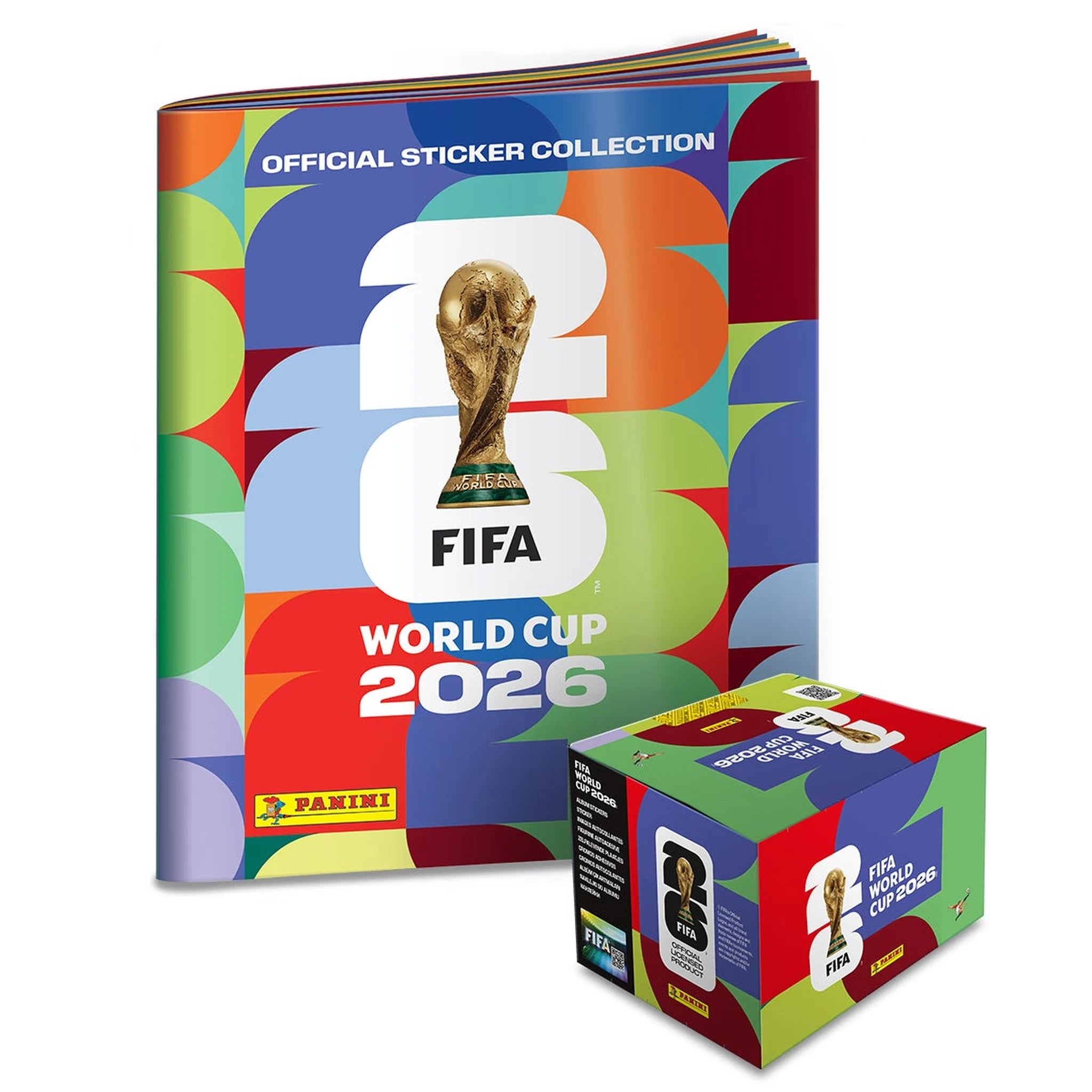 Panini FIFA World Cup 2026 sticker pack bundle with album
