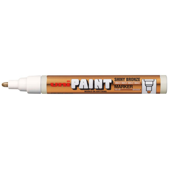 Uni Paint Marker PX20 - Shiny Bronze