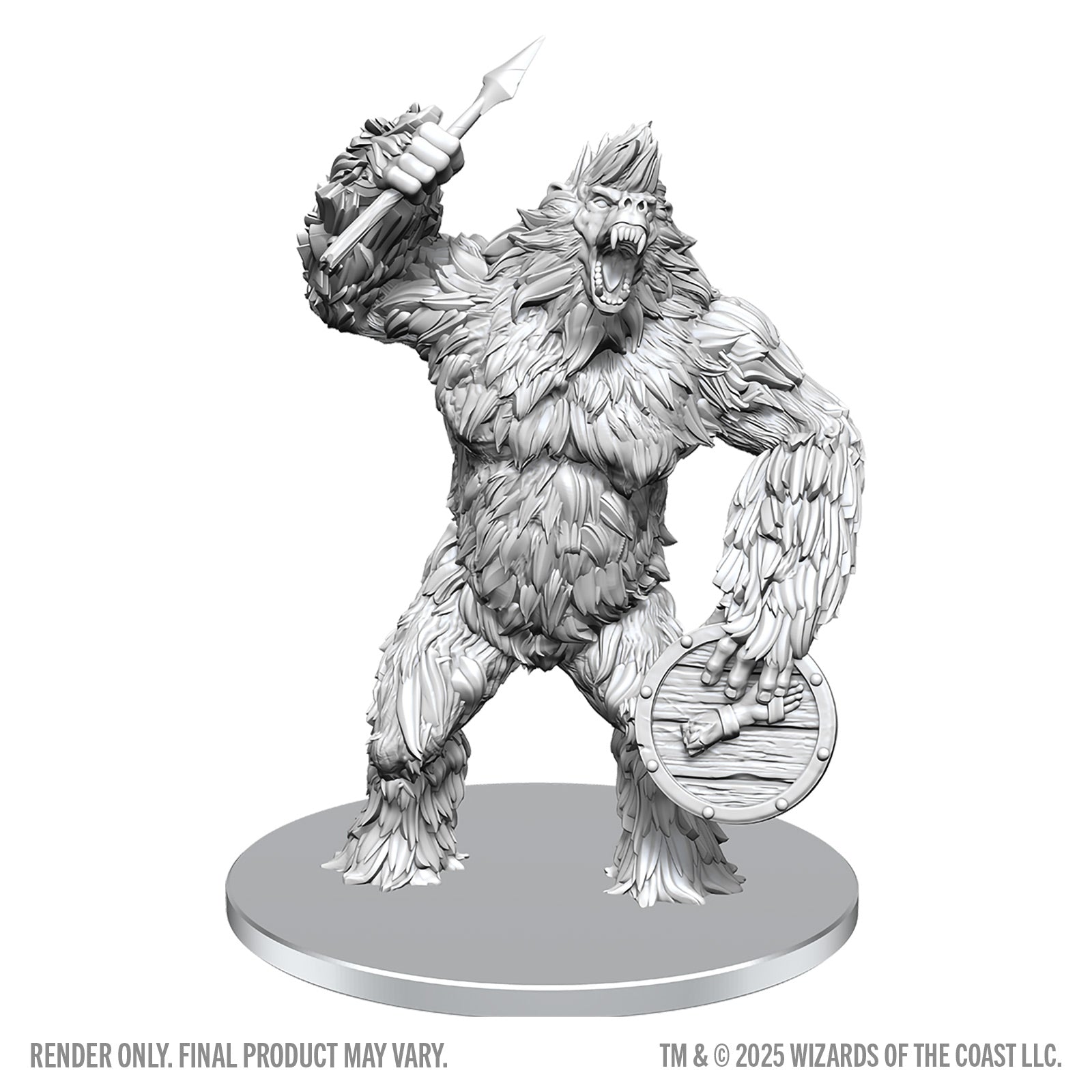 D&D Nolzurs Marvelous Miniatures - Classic Yeti by WizKids
