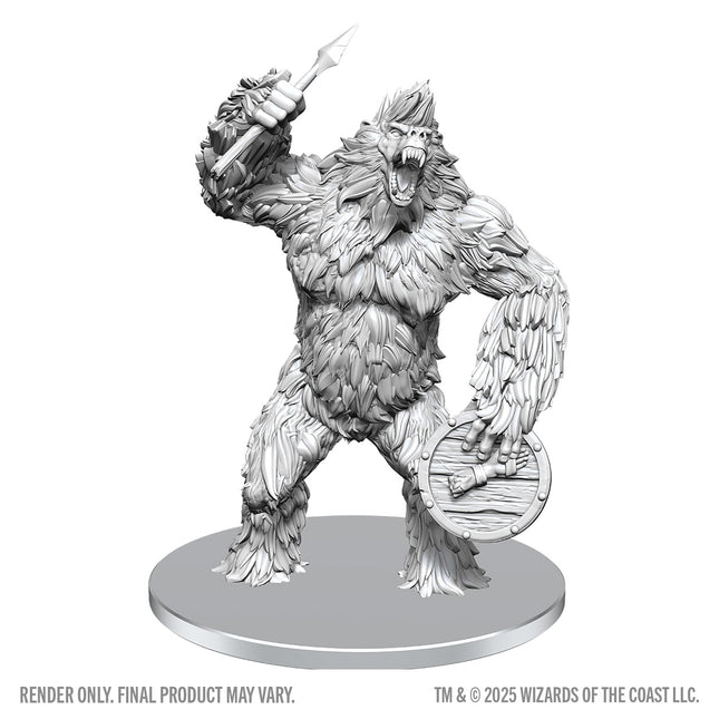 D&D Nolzurs Marvelous Miniatures - Classic Yeti by WizKids
