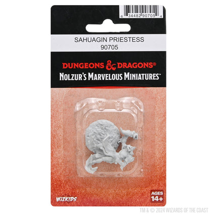 D&D Nolzurs Marvelous Miniatures - Sahuagin Priestess