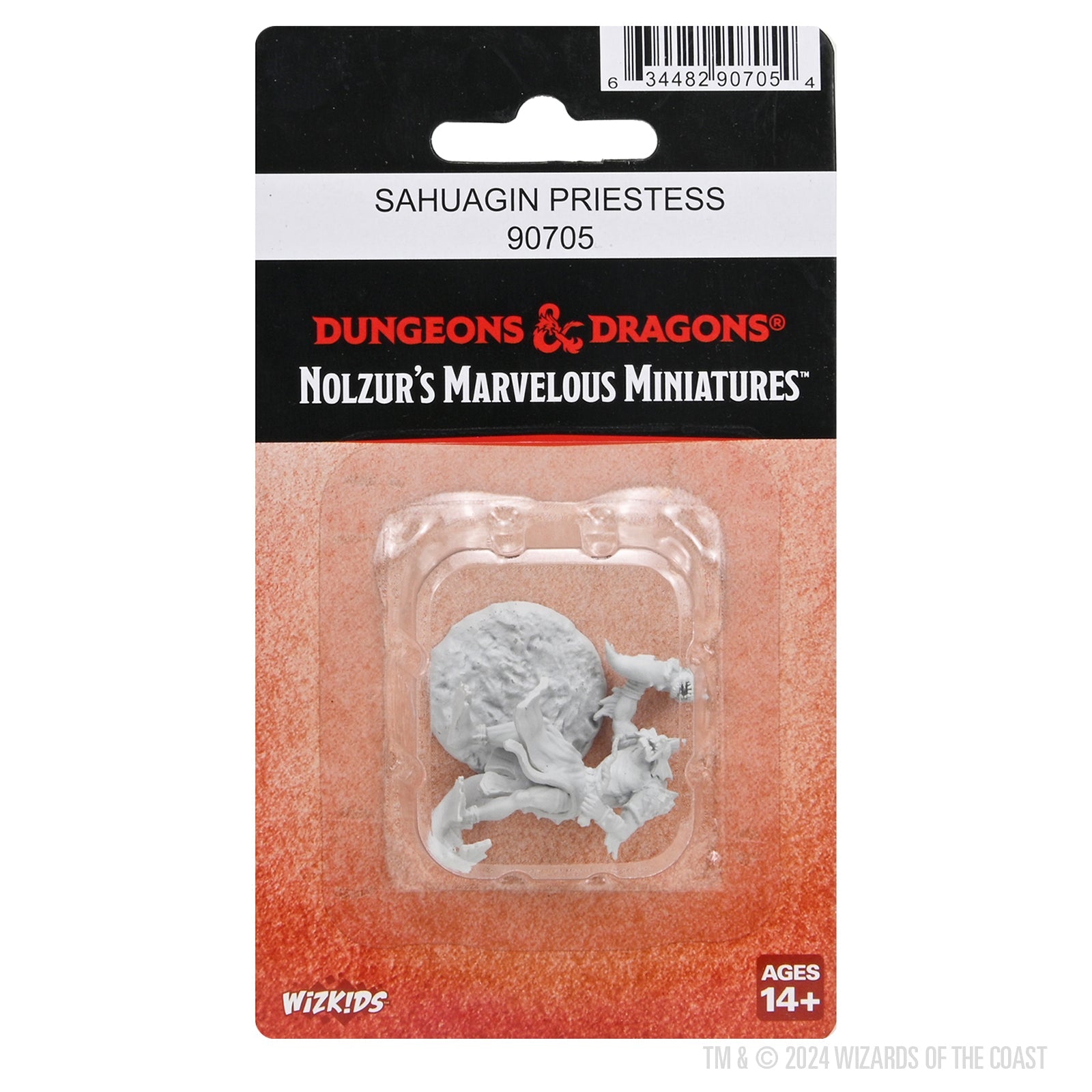 D&D Nolzurs Marvelous Miniatures - Sahuagin Priestess