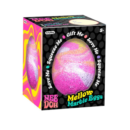 Nee Doh Swirlie Egg dough-filled sensory egg