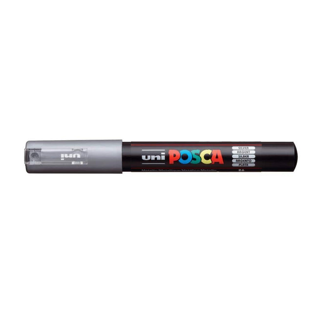 POSCA PC-1M Extra Fine Paint Marker - Silver