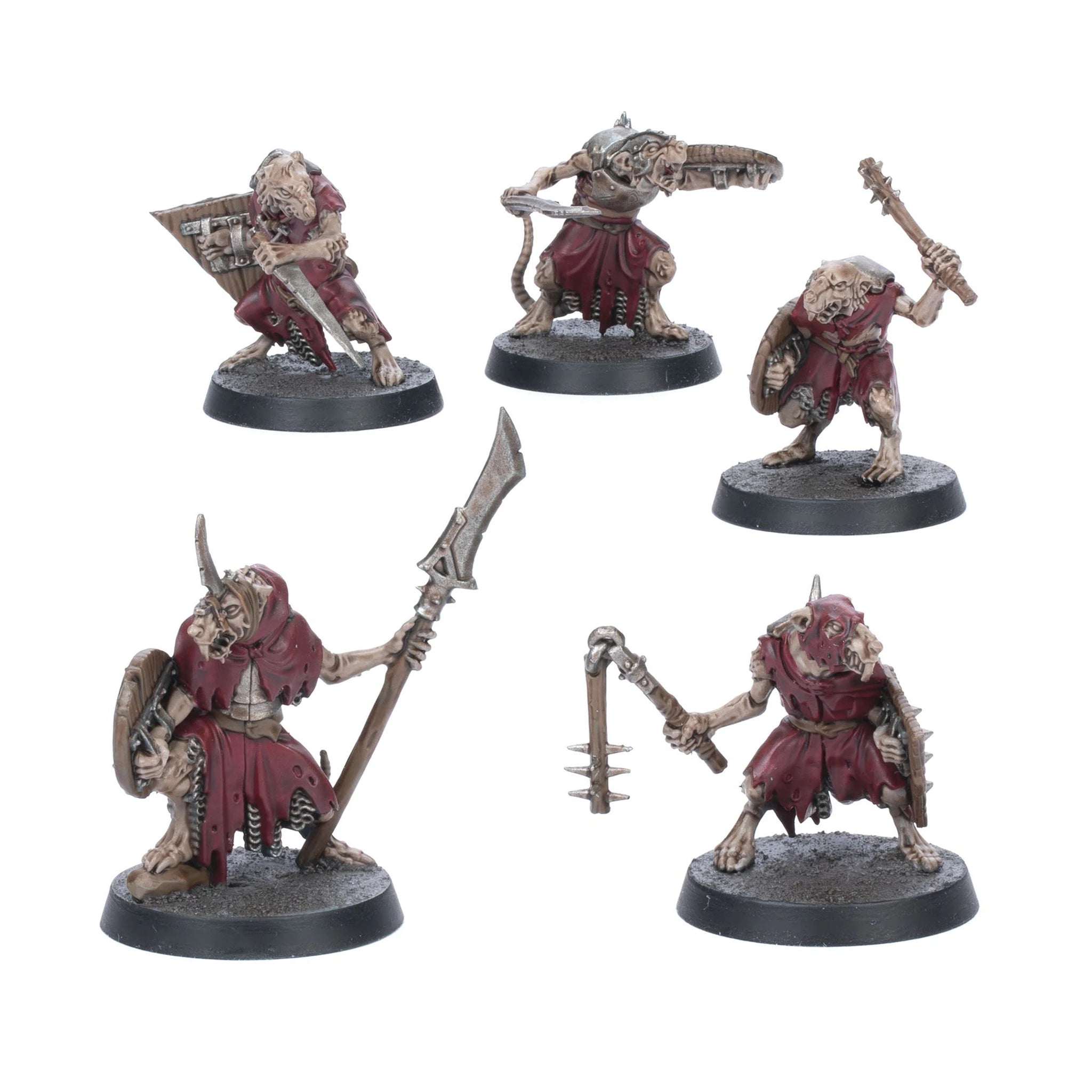 Skaven Paint Set contents, Clanrat models and Citadel Colour paints