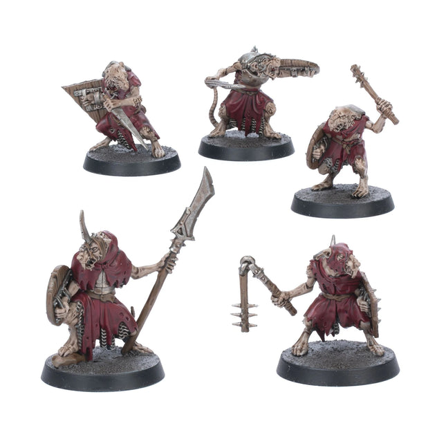 Skaven Paint Set contents, Clanrat models and Citadel Colour paints