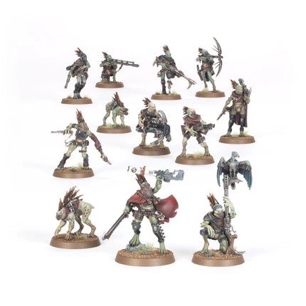 Tau Empire Kroot Farstalkers box art, official Games Workshop packaging