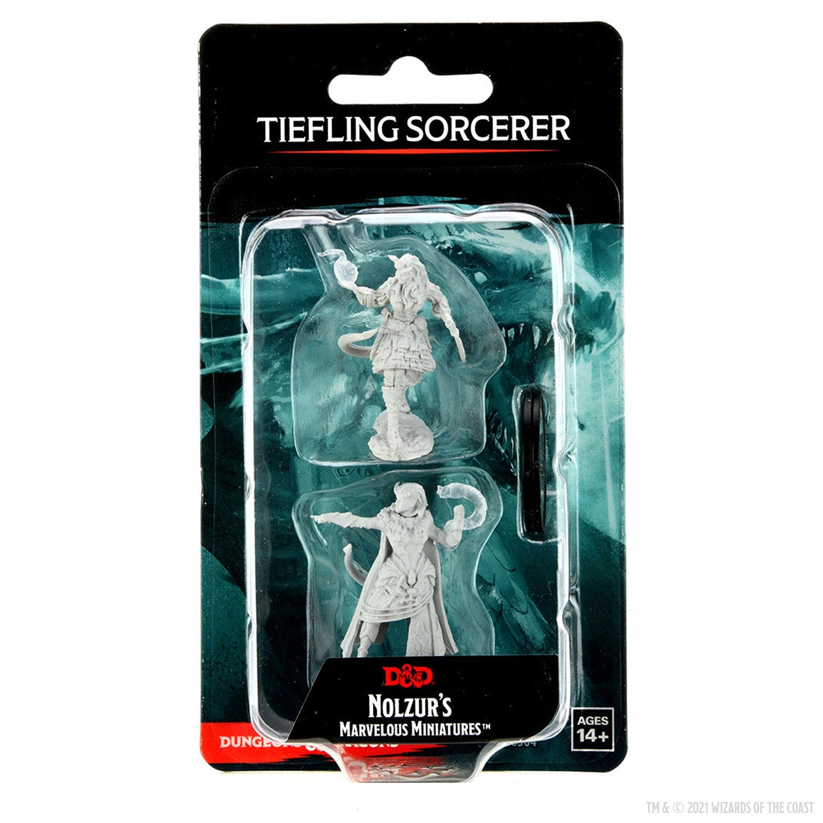 D&D Nolzurs Miniature - Tiefling Sorcerer Female