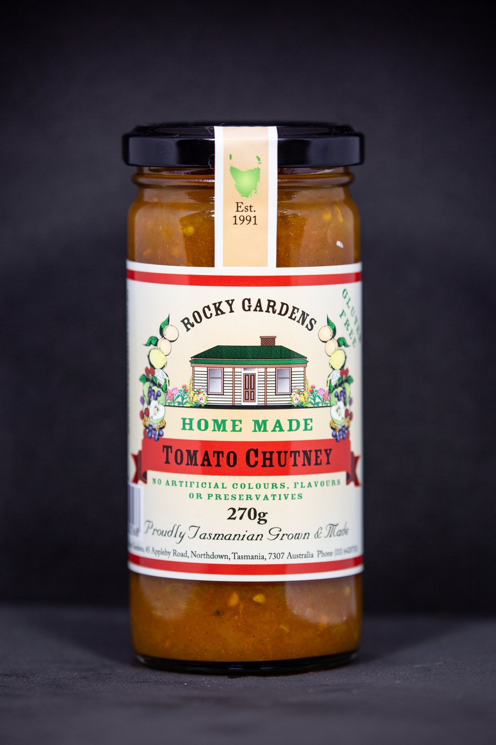 Tomato Chutney 150g by Rocky Gardens
