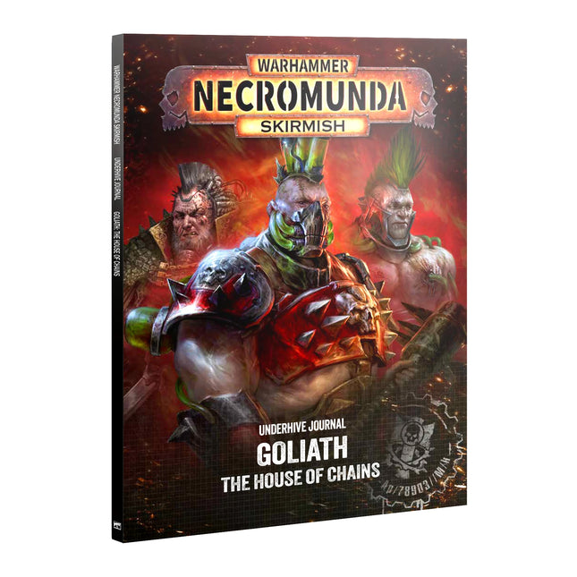 Necromunda Underhive Journal Goliath House of Chains cover, box art