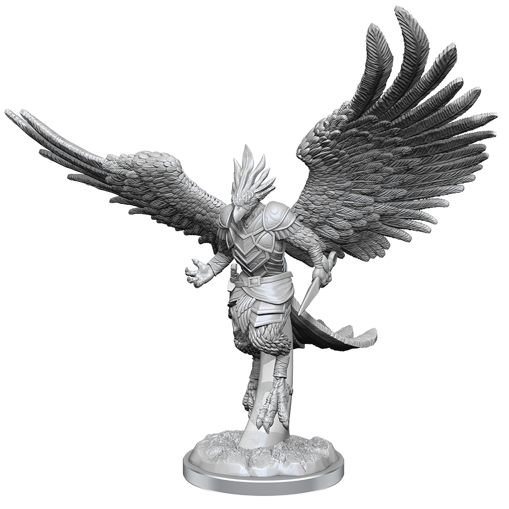 D&D Nolzurs Miniature - Aarakocra Paladins