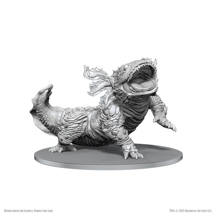D&D Nolzurs Marvelous Miniatures Tlexolotl unpainted miniature