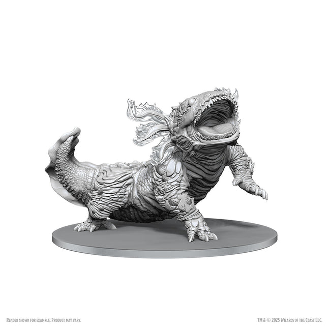 D&D Nolzurs Marvelous Miniatures Tlexolotl unpainted miniature