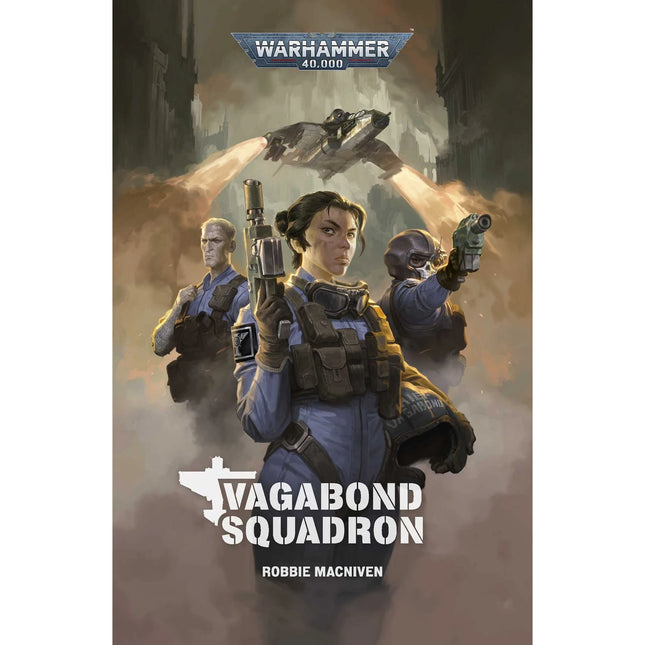 Vagabond Squadron paperback cover by Robbie MacNiven