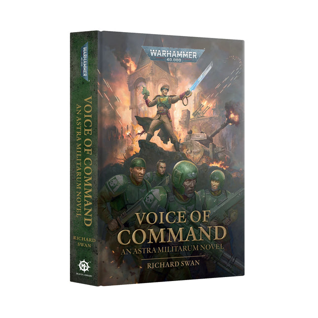 Voice of Command by Richard Swan book cover, box art